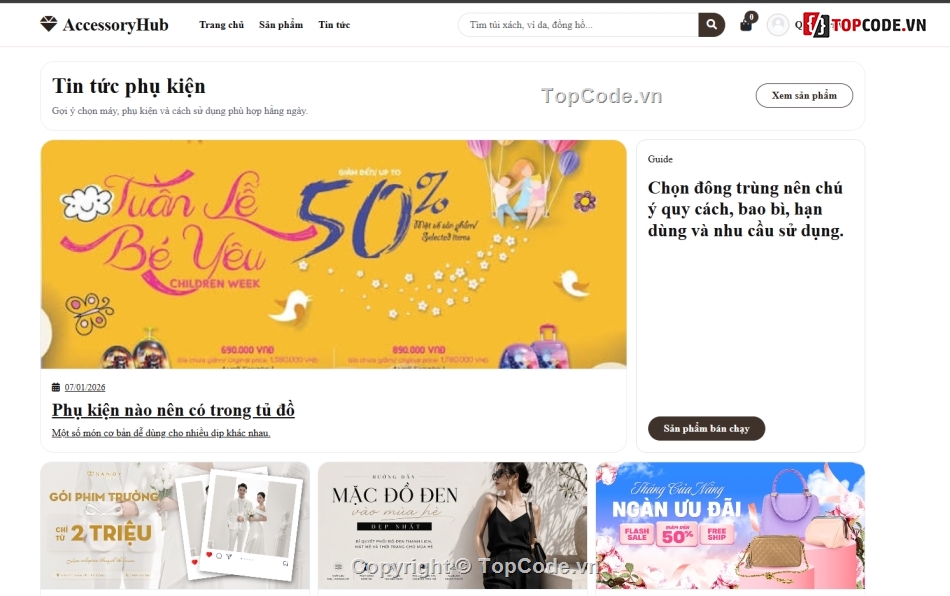 Web thời trang,phụ kiện,phụ kiện thời trang